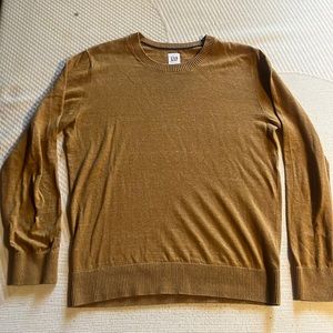 Mens GAP yellow sweater